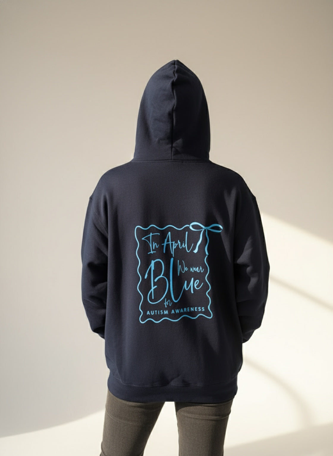 Hoodie autism awareness rosett