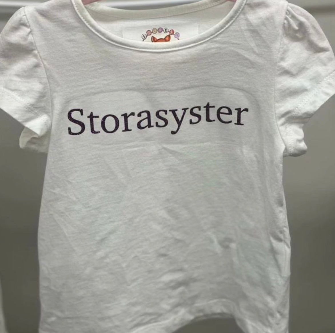 T-shirt storebror / storasyster