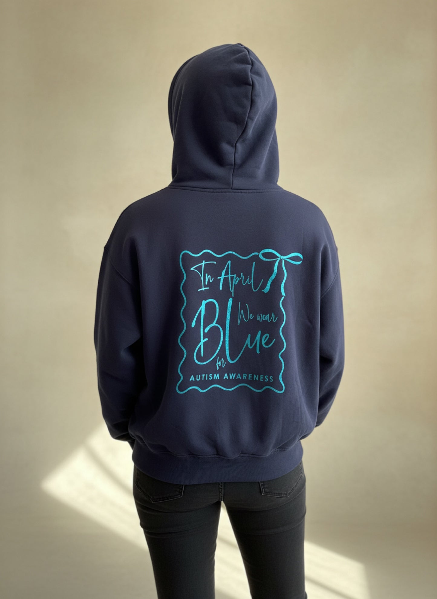 Hoodie autism awareness rosett