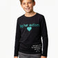 Långärmad T-shirt autism + telefonnummer