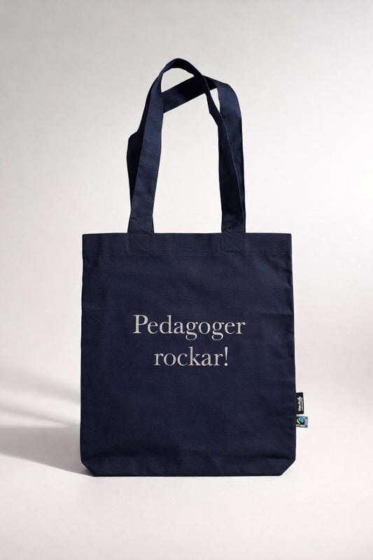 Tygkasse pedagog glitter