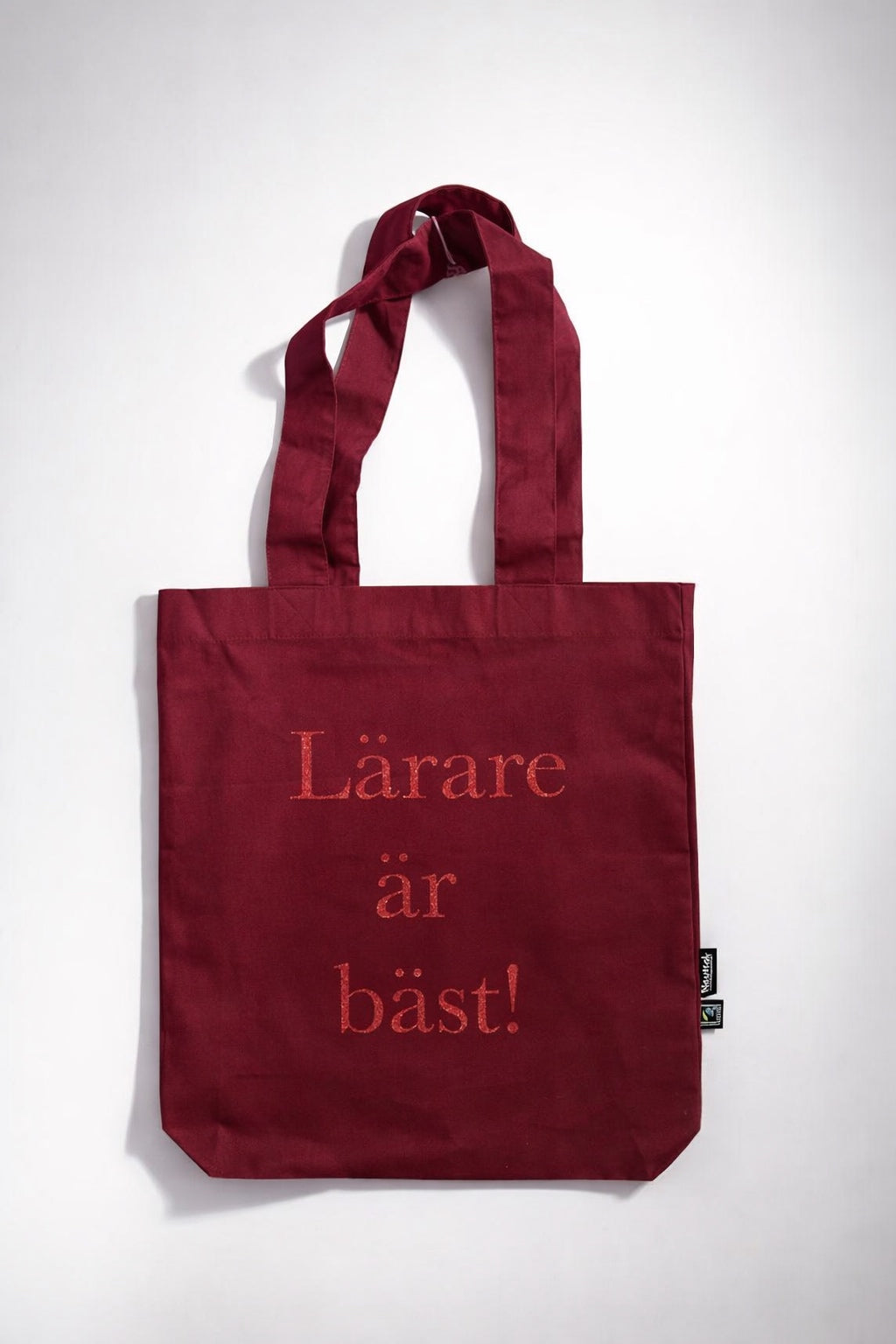 Tygkasse lärare glitter