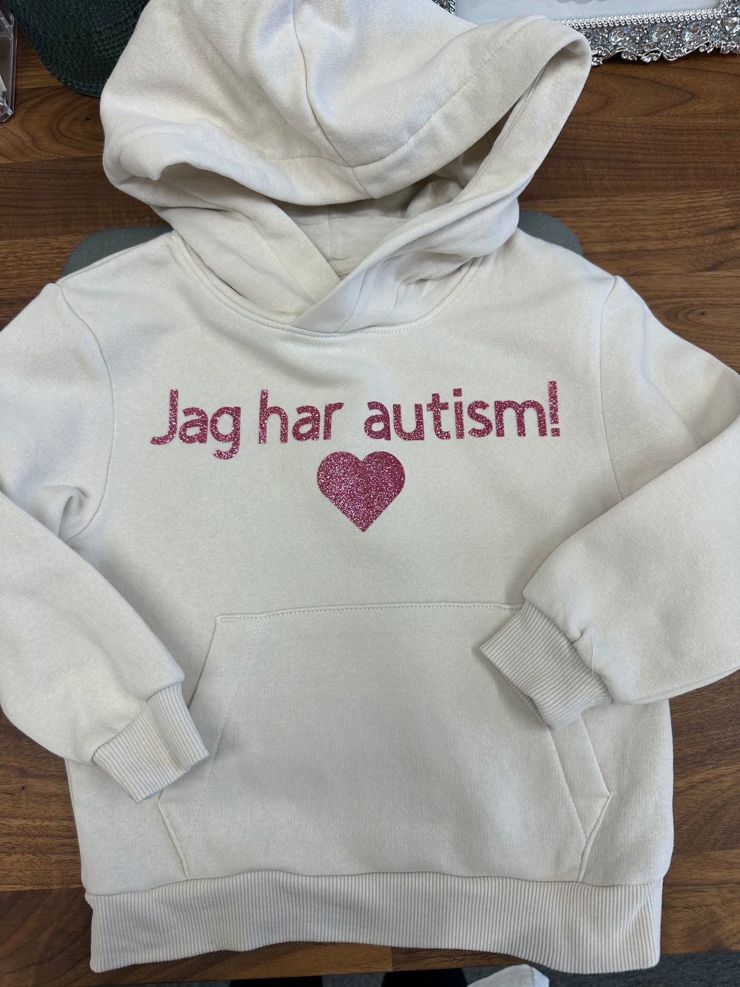 Hoodie jag har autism!