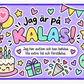 Jag är på kalas – situationskort 🎈🎂